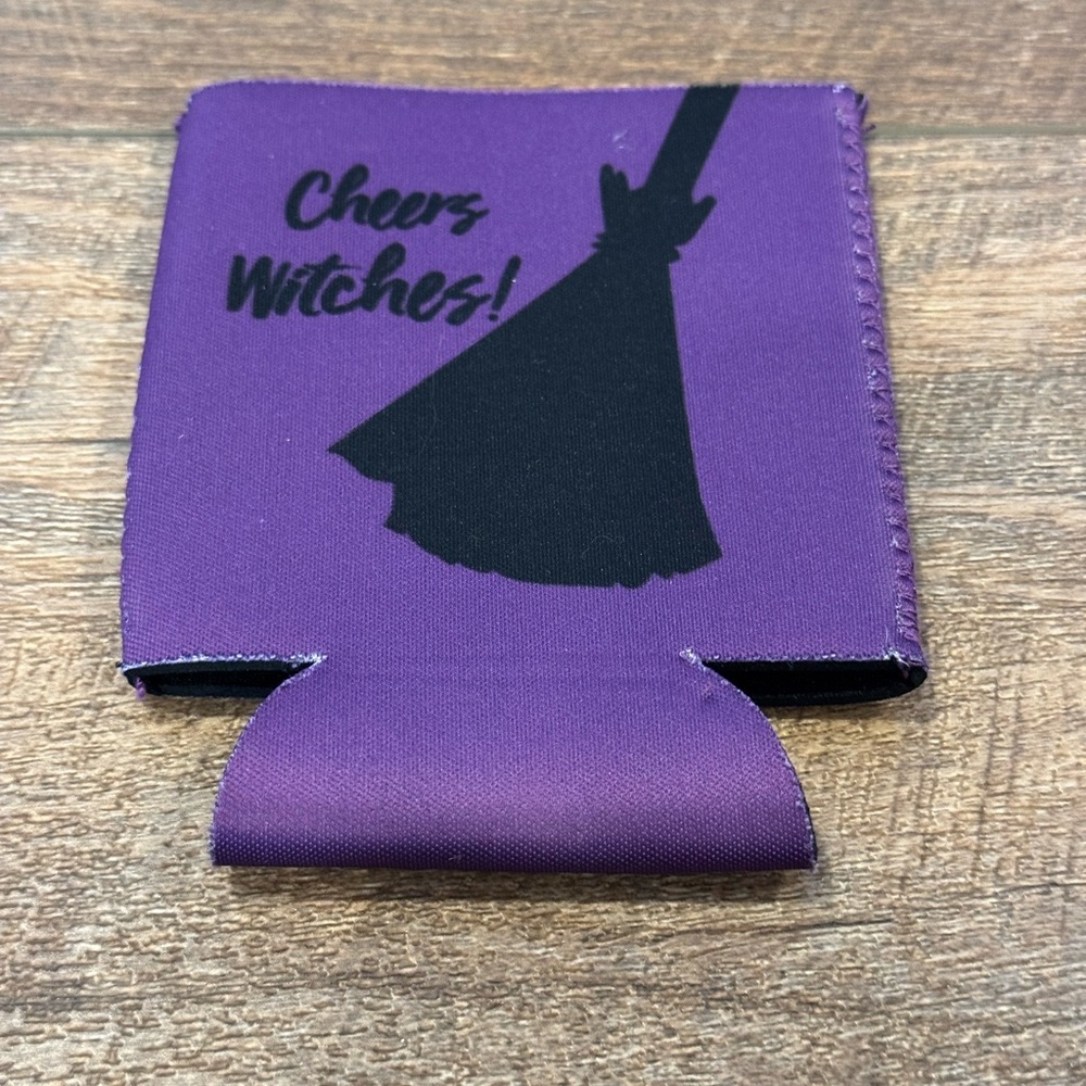 Funny Beer Coozie “Cheers Witches”